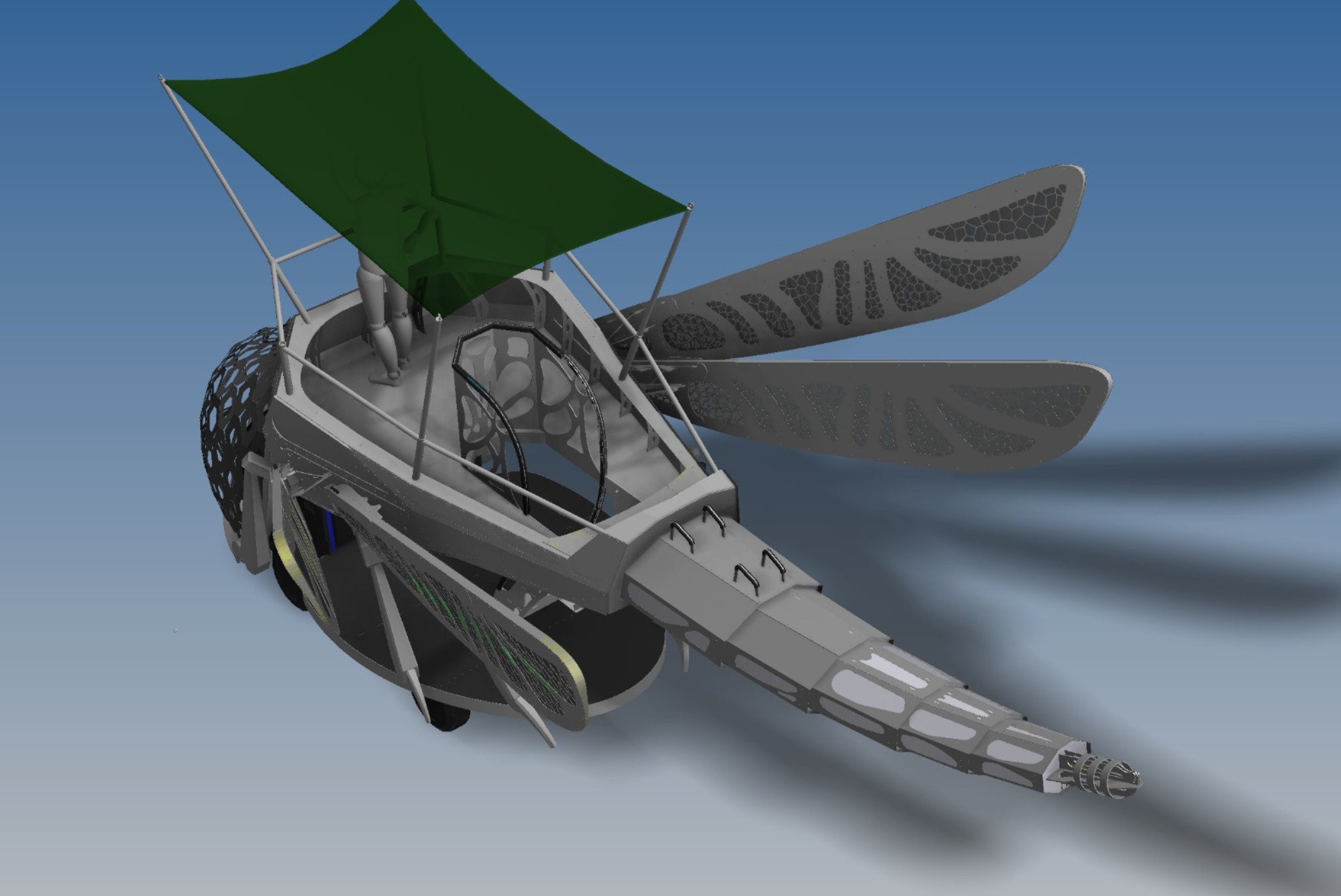 Journey of the Desert Dragonfly — design