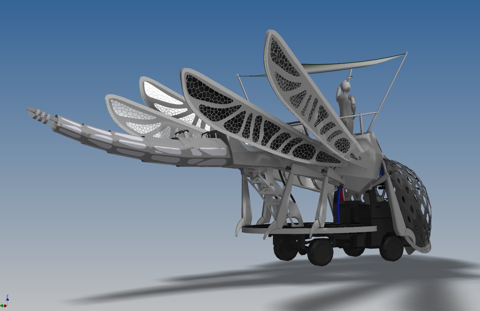 Journey of the Desert Dragonfly — design