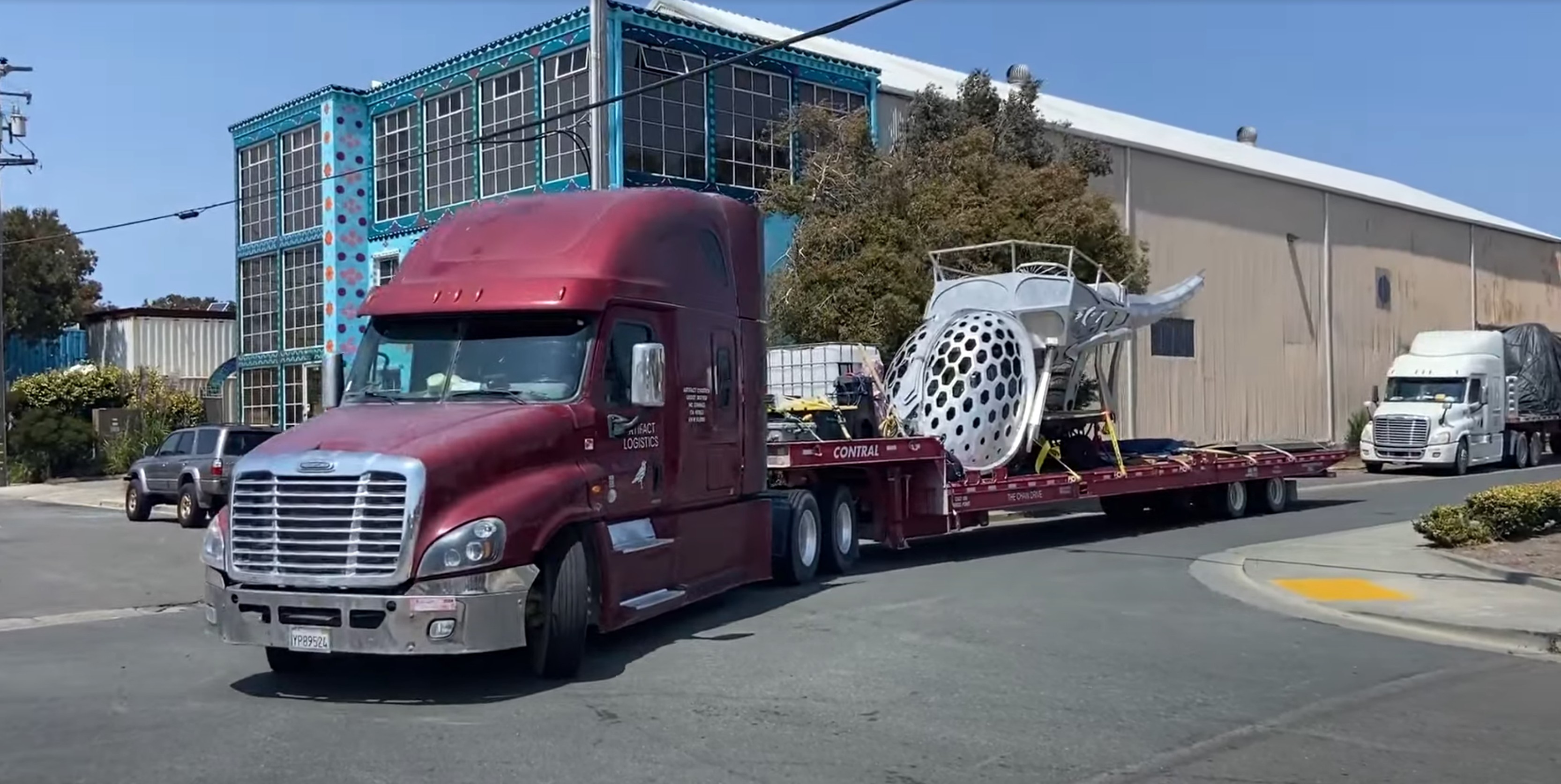 Journey of the Desert Dragonfly — transport truck